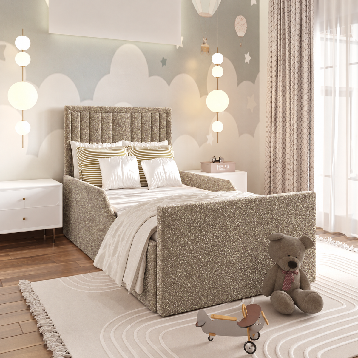 Boucle Warwick Andes Nougat
