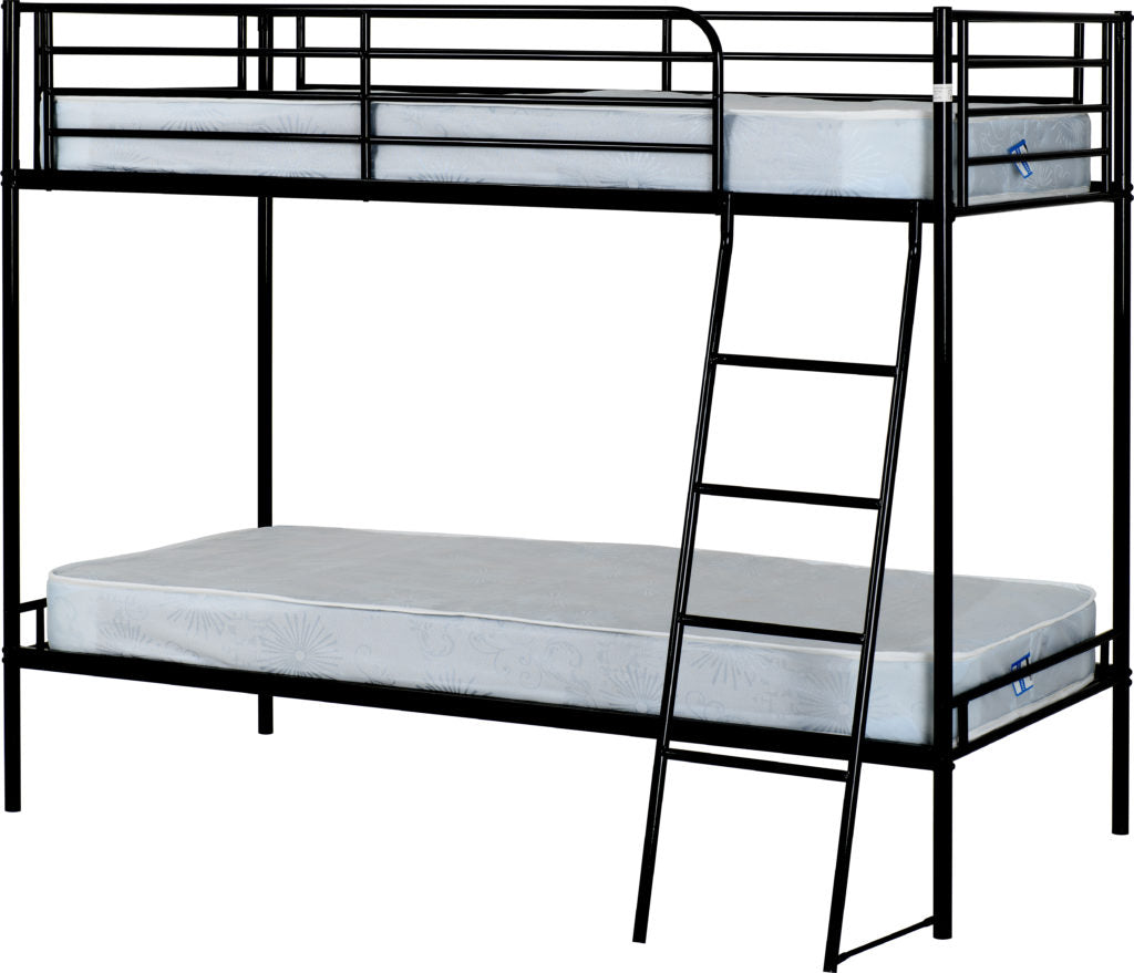 Brandon 3FT Bunk Bed - Black