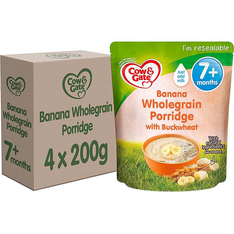 Cow and gate multigrain best sale banana porridge