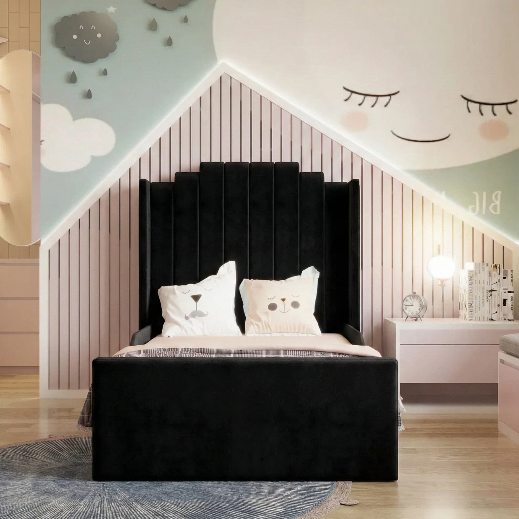 Plush Velvet Black