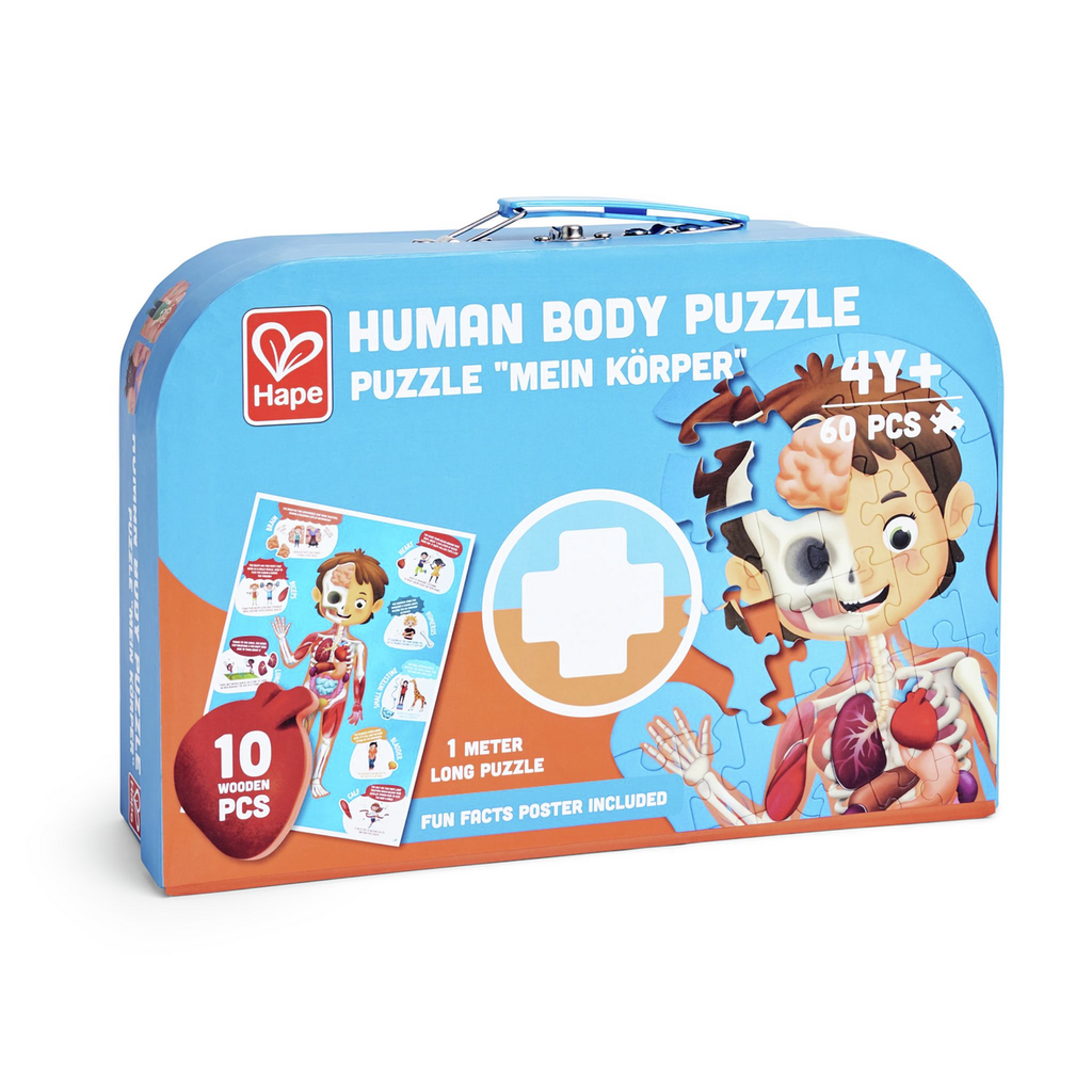 Hape Human Body Puzzle - Babyfair Ltd