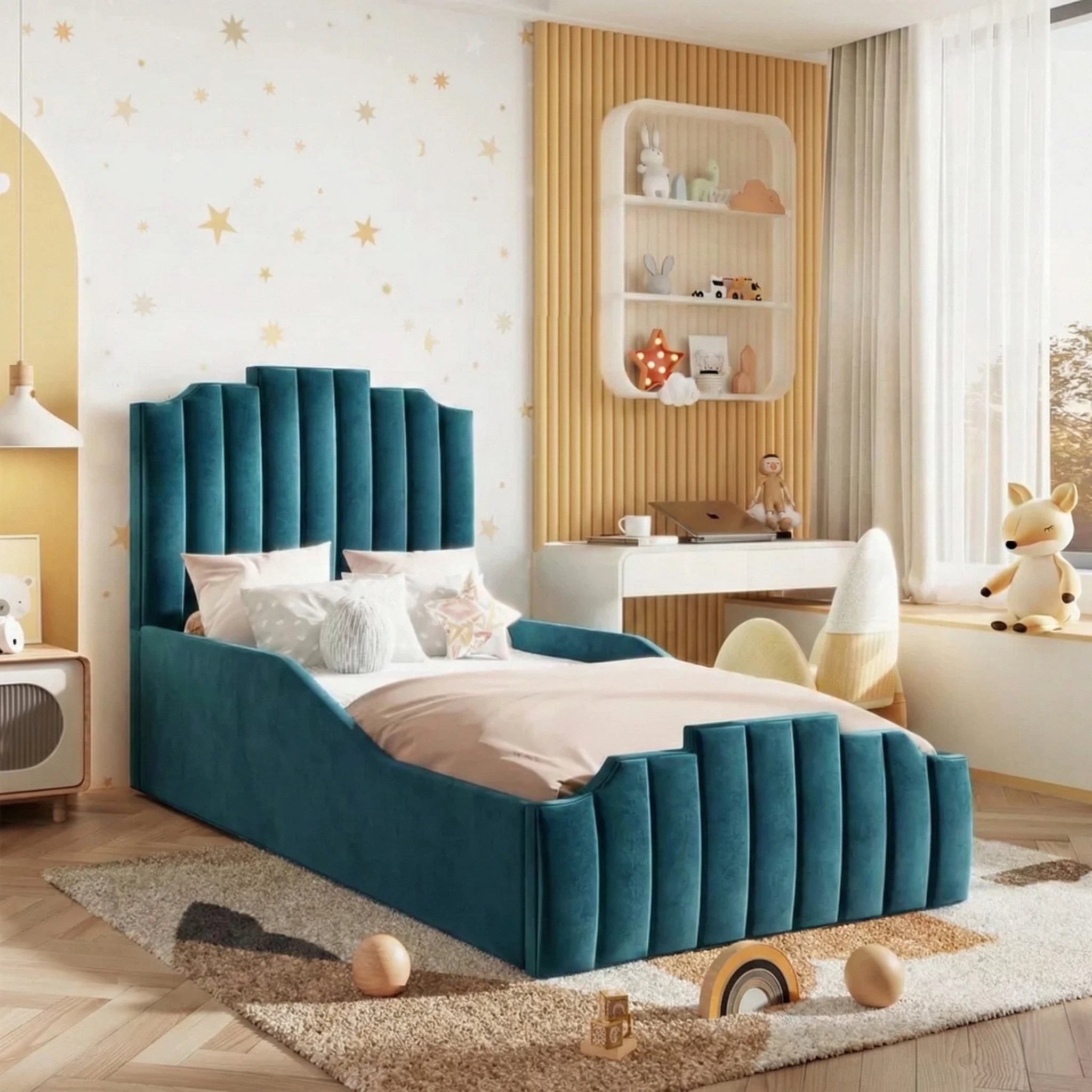 Plush Velvet Midnight Blue