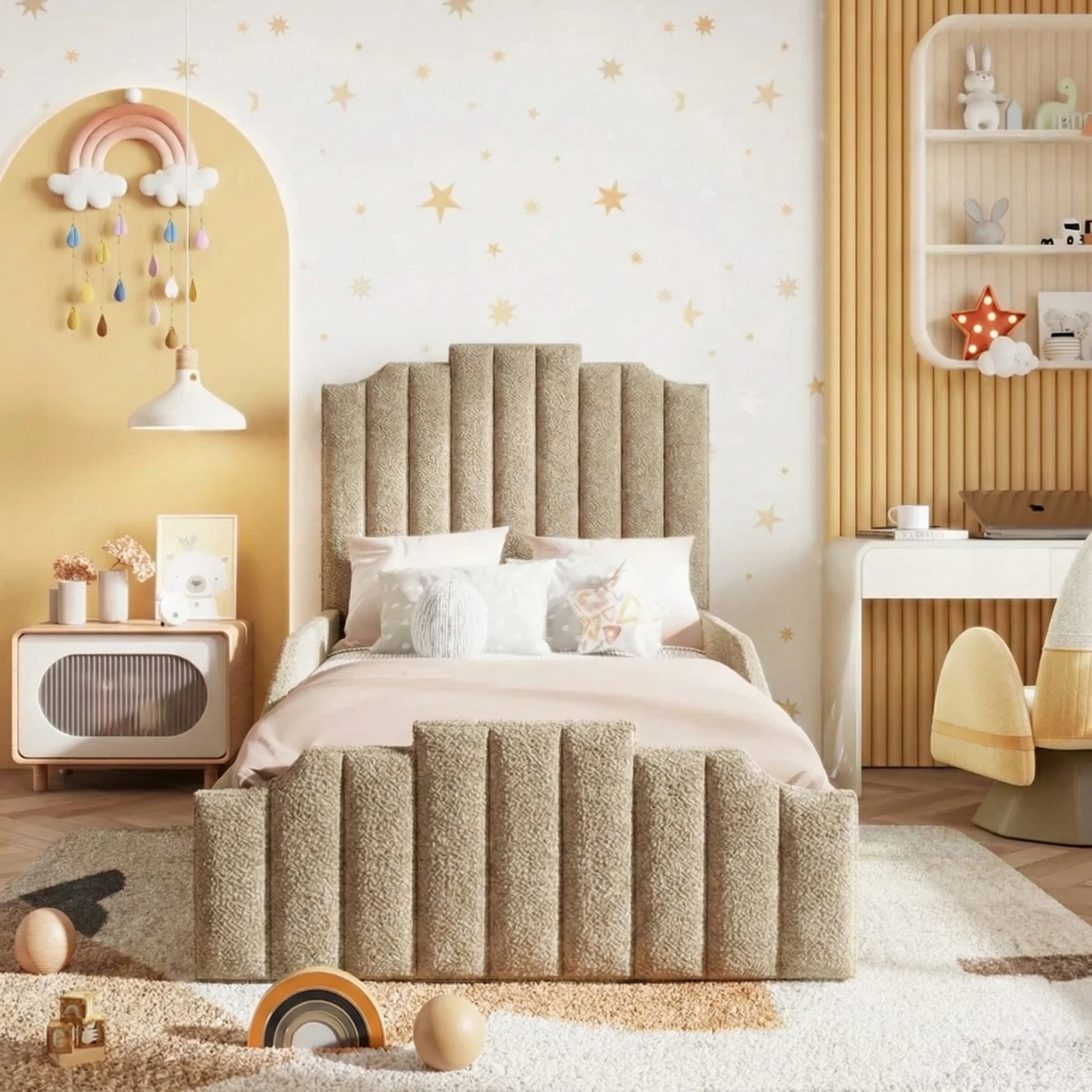 Boucle Warwick Andes Nougat