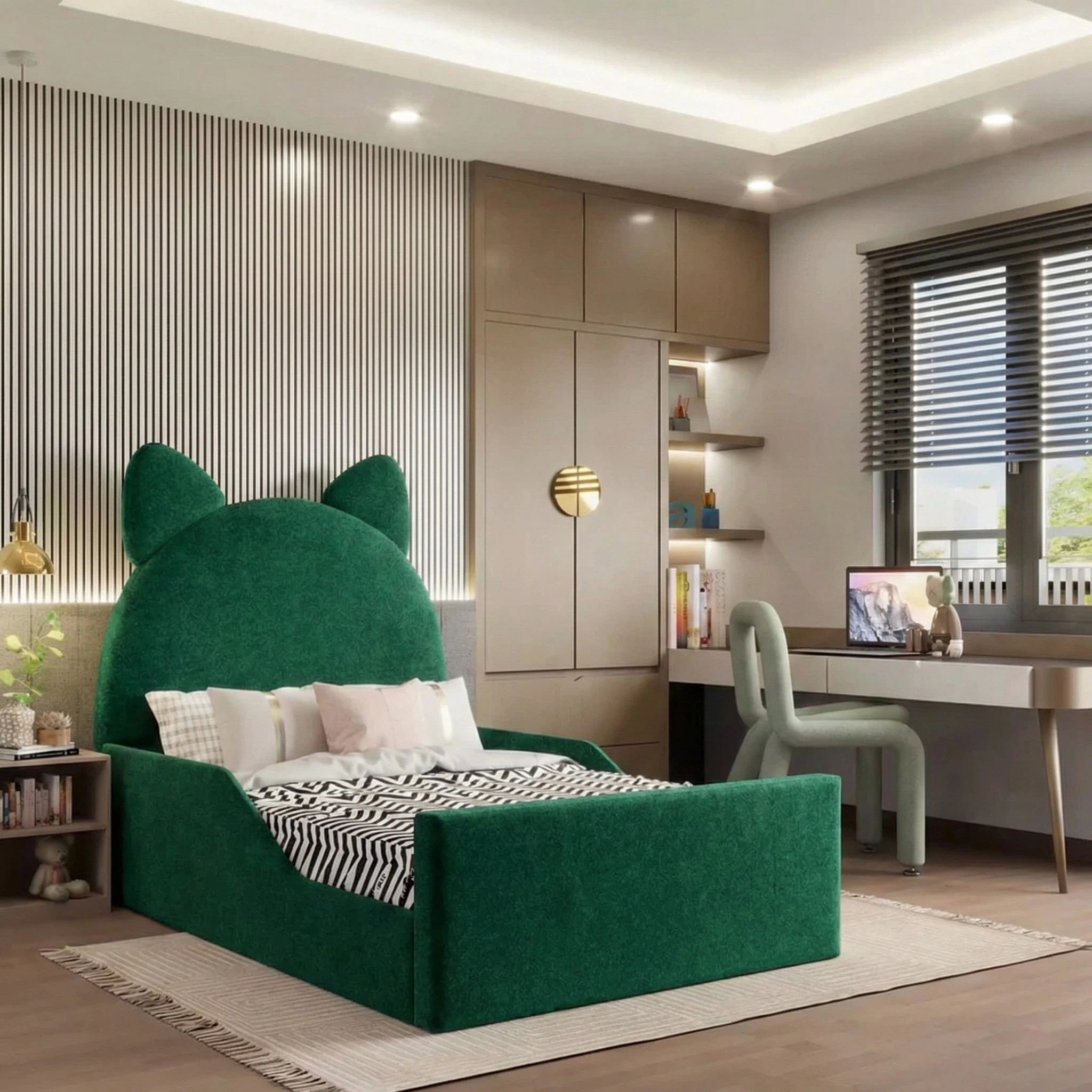 Plush Velvet Green