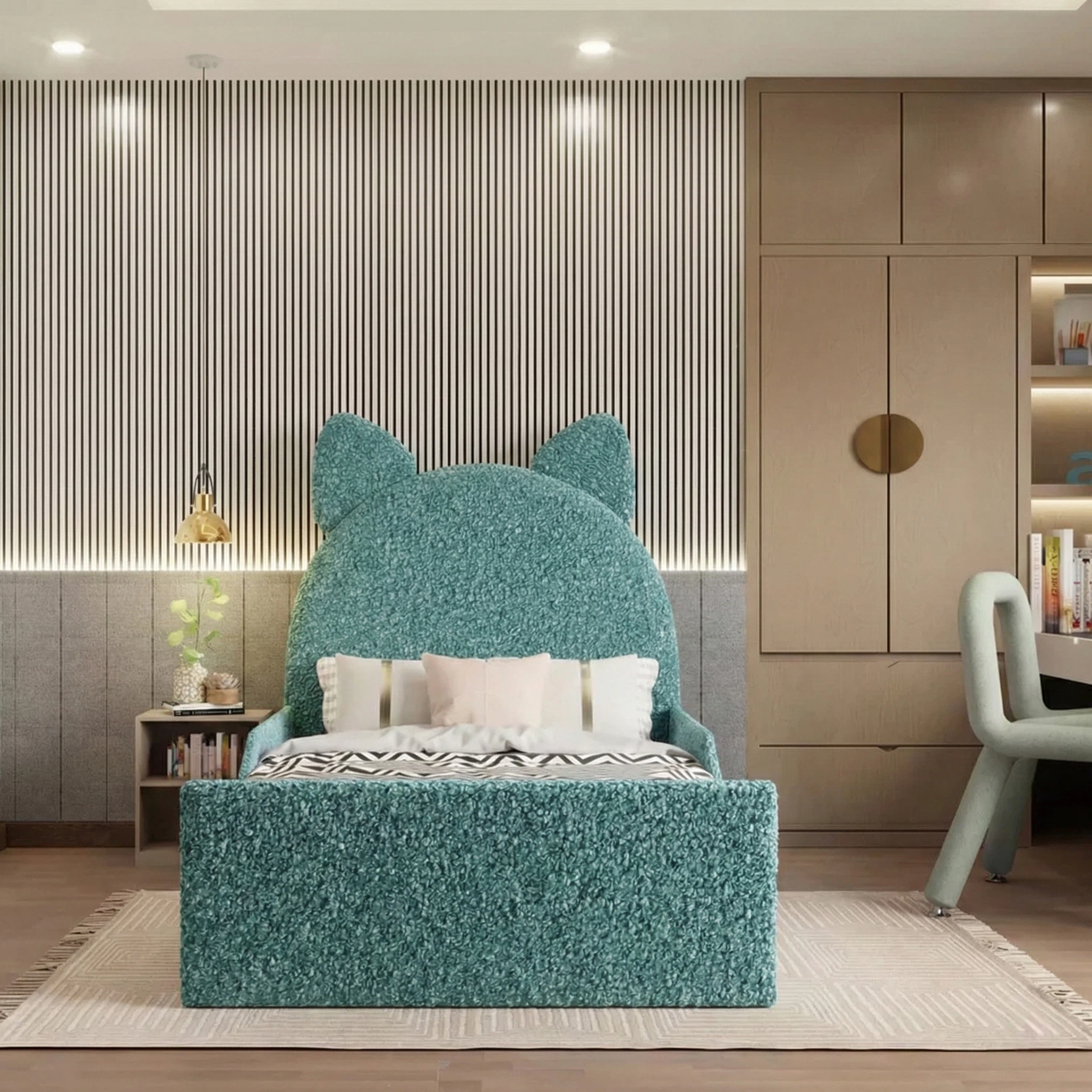 Teddy Teal