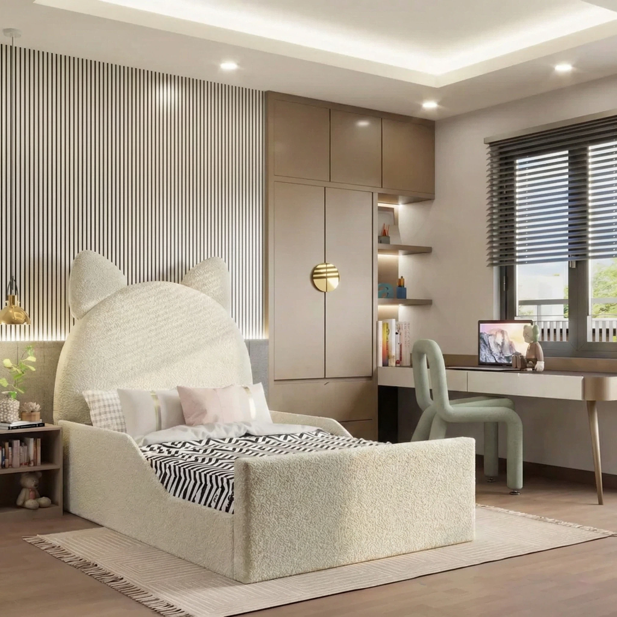 Boucle Warwick Andes Ecru