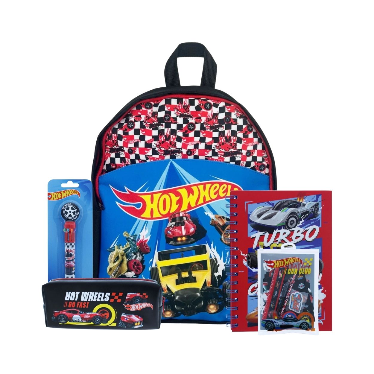 Hot Wheels (Age 3+) Back To School Bundle