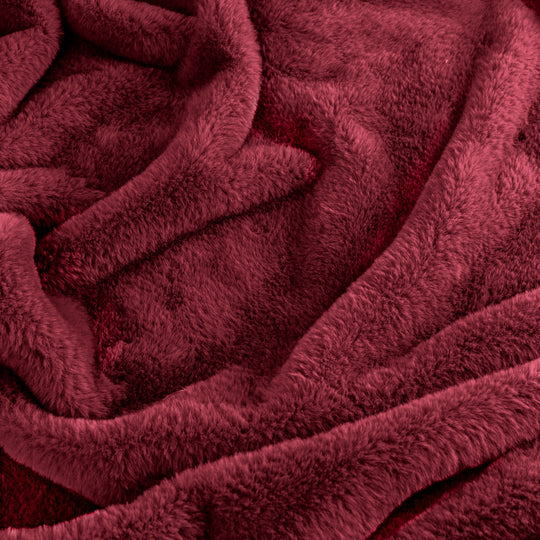 Kallu Double-Sided Faux-Fur Throw