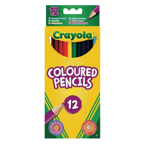 Crayola 12 Coloured Pencils Eco