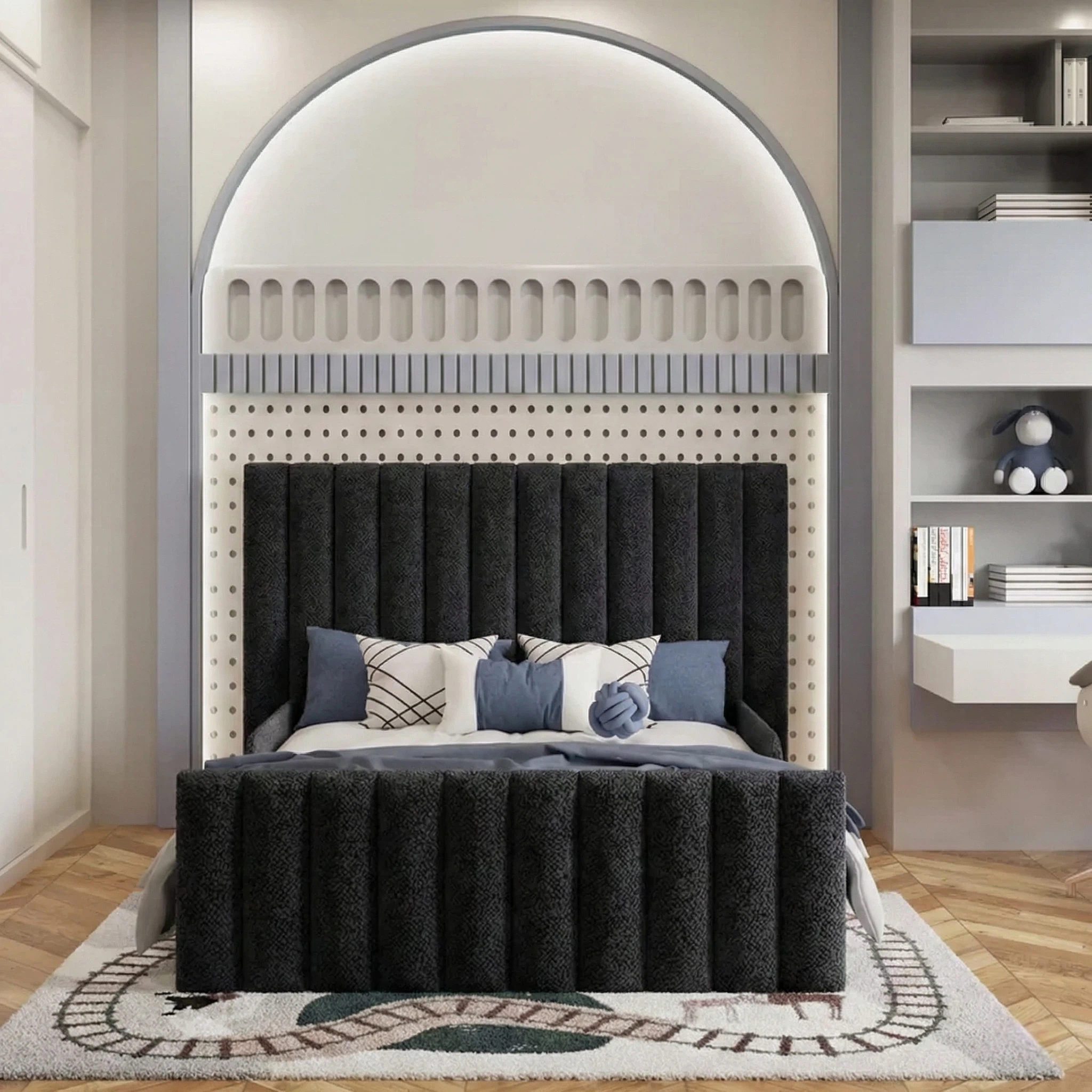 Boucle Warwick Andes Onyx