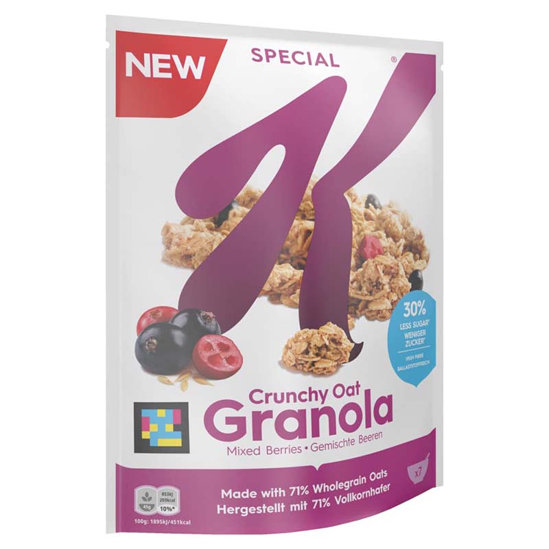 Kellogg's Special K Crunchy Oat Granola Mixed Berries - Babyfair Ltd