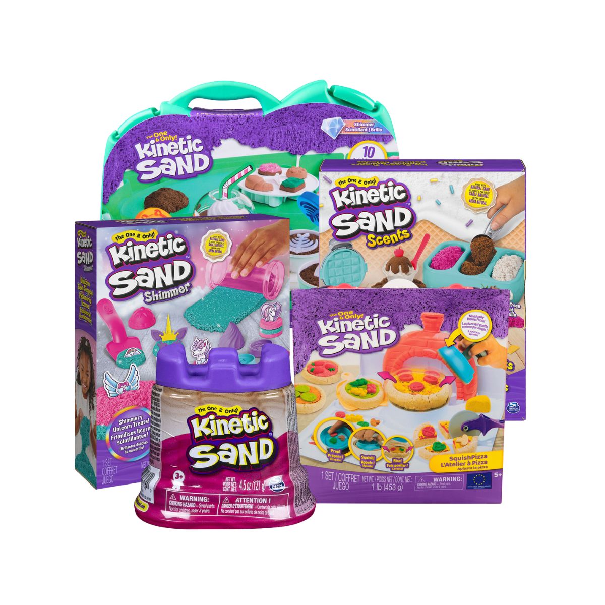 Kinetic Sand Tasty Treats Bundle (5+)