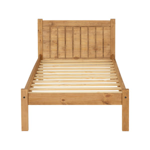 Maya 3FT Bed - Distressed Waxed Pine