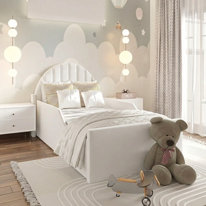 Plush Velvet White