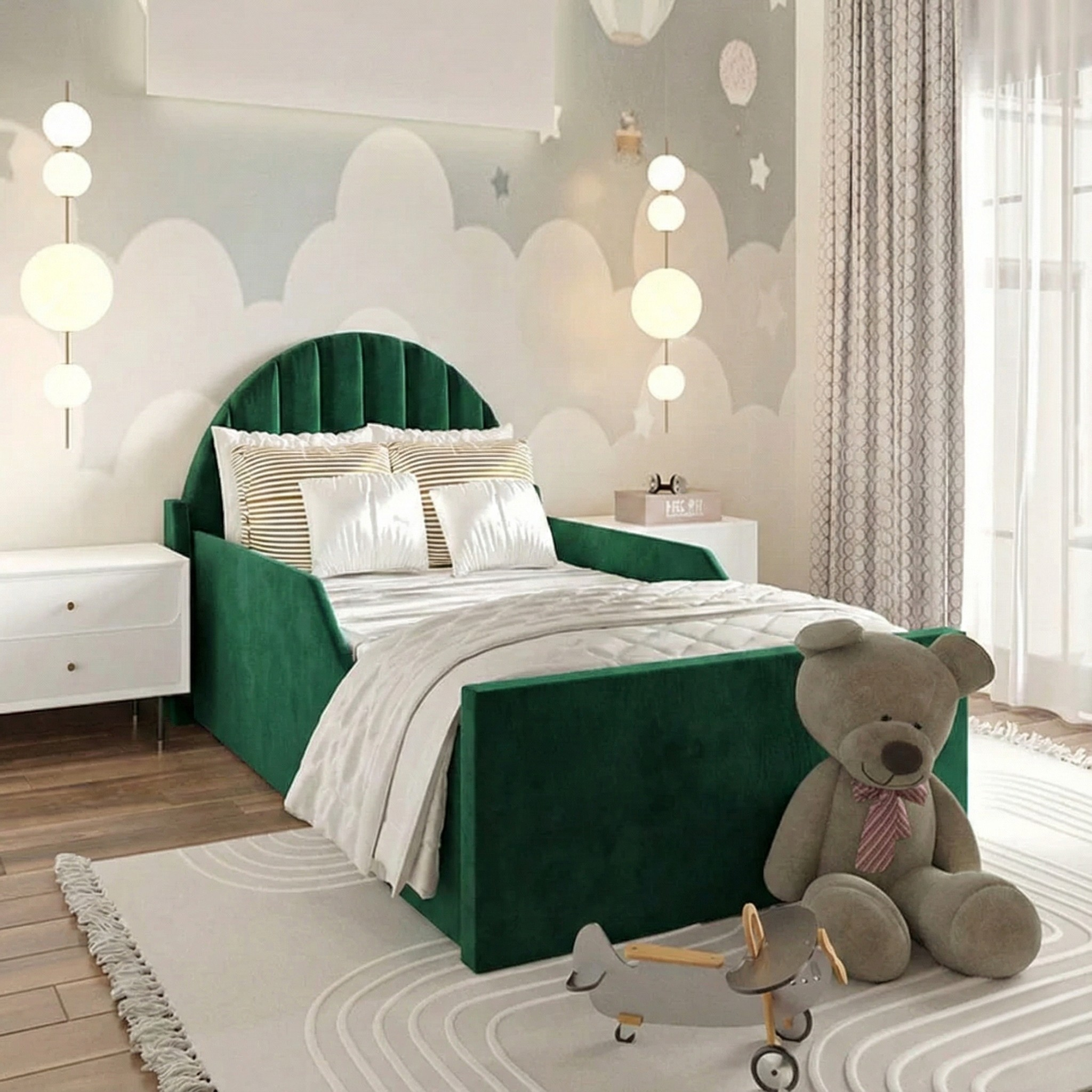 Plush Velvet Green