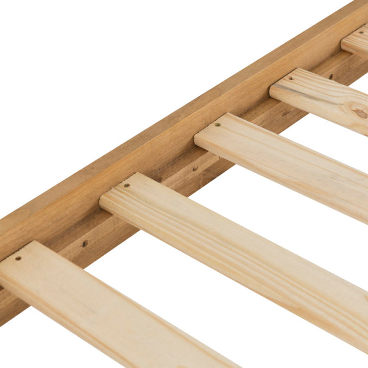 Monaco 3FT Bed High Foot End - Distressed Waxed Pine