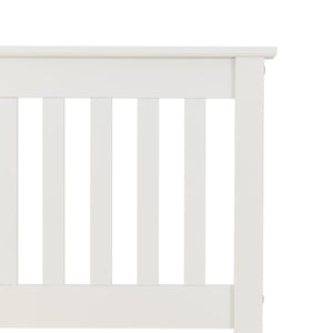 Monaco 3FT Bed High Foot End - White
