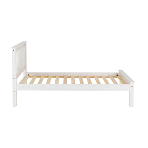 Monaco 3FT Bed Low Foot End - White