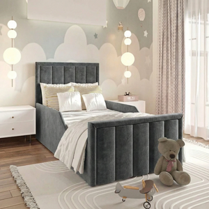 Plush Velvet Charcoal