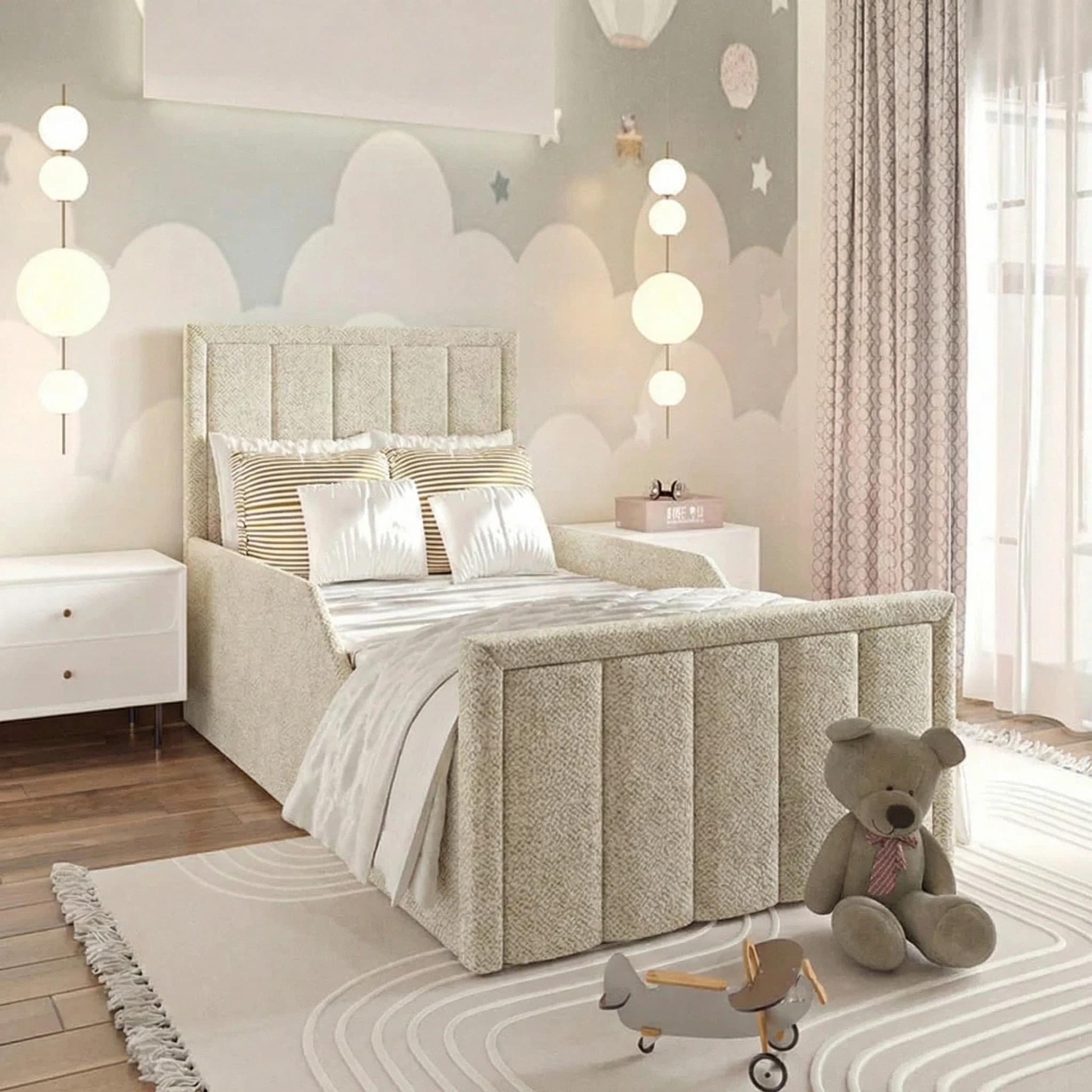 Boucle Warwick Andes Nougat