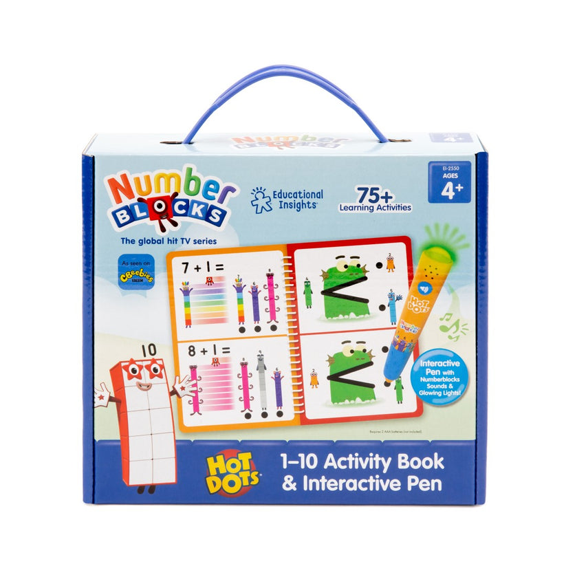 Number Blocks Pen Numberblocks 1-10 Activity Book & Interactive Pen - Babyfair Ltd