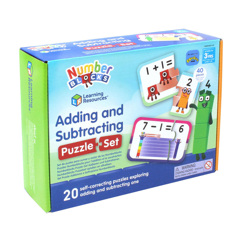 Numberblocks Adding and Subracting Puzzle Set - Babyfair Ltd
