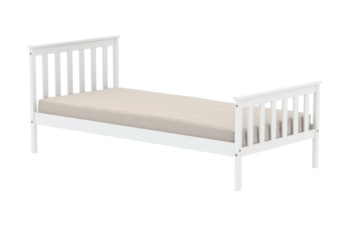 Oxford Pine Bed White