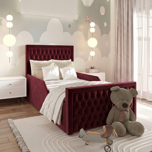 Plush Velvet Burgundy