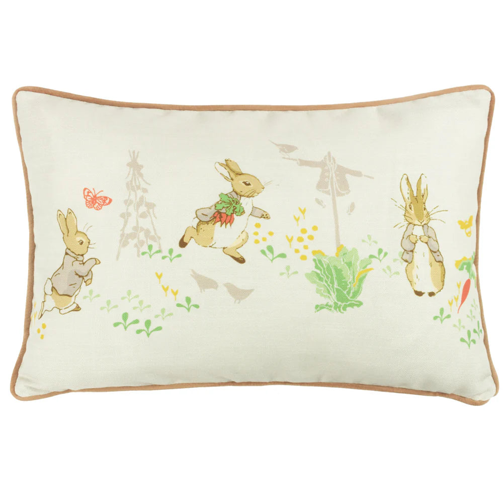 Classic Peter Rabbit™ Rectangular Cushion Natural