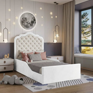 Plush Velvet White