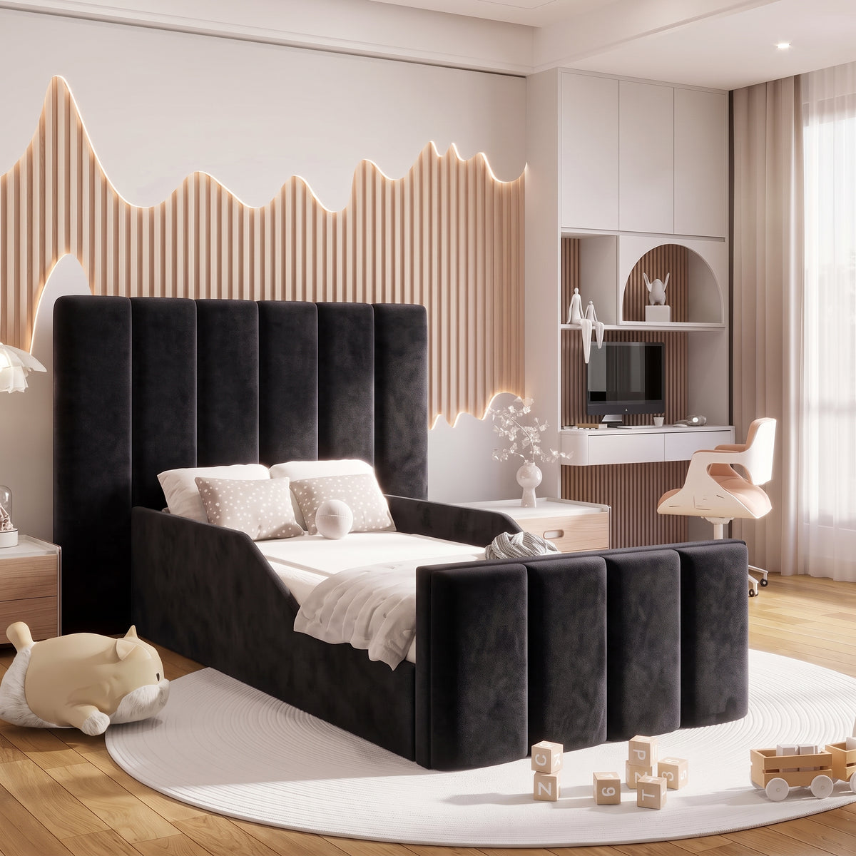 Plush Velvet Black