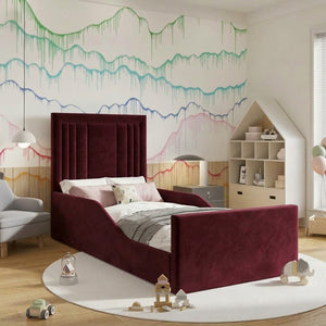 Plush Velvet Burgundy