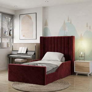 Plush Velvet Burgundy