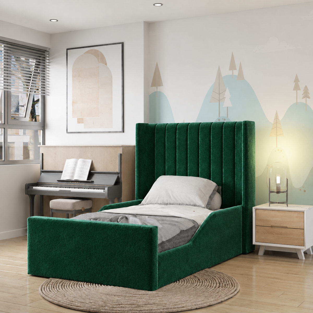 Plush Velvet Green