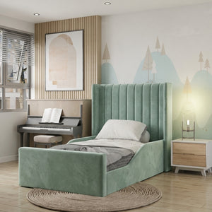 Plush Velvet Seafoam