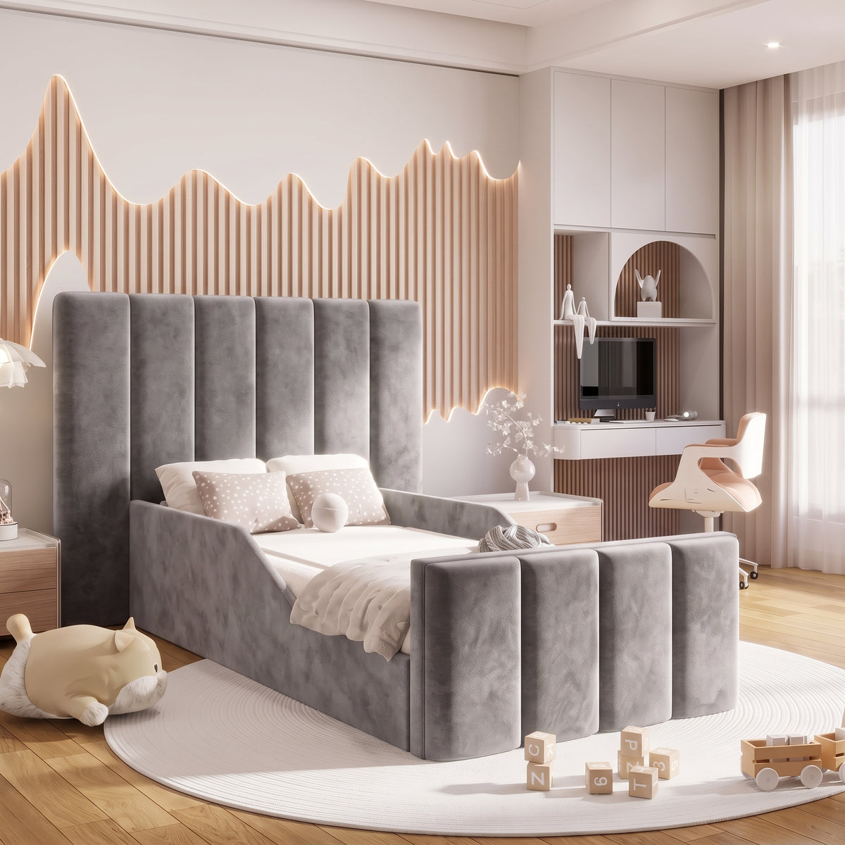 Plush Velvet Silver
