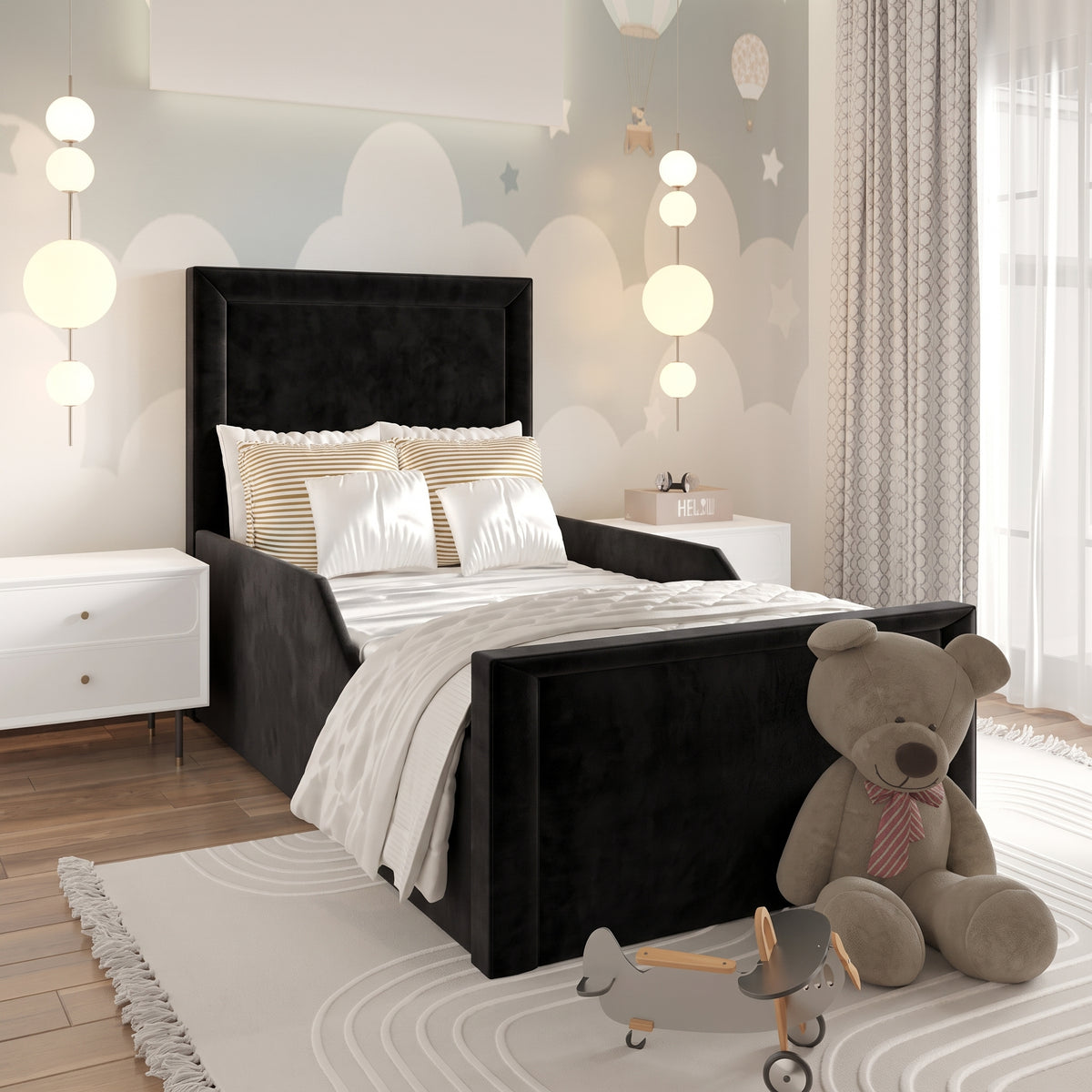 Plush Velvet Black