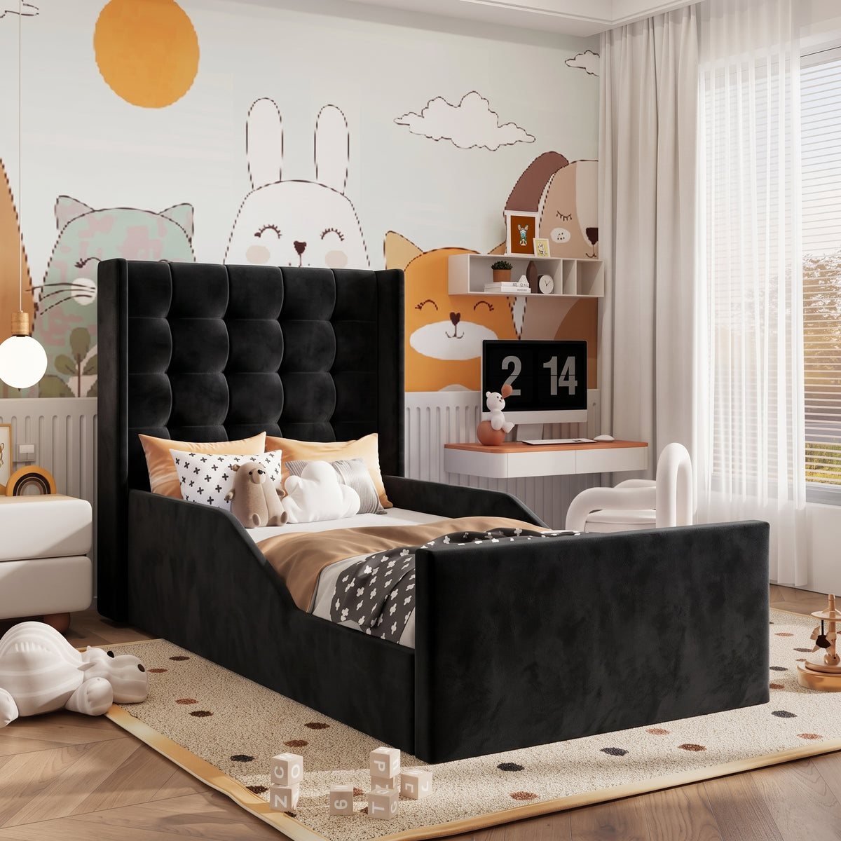 Plush Velvet Black