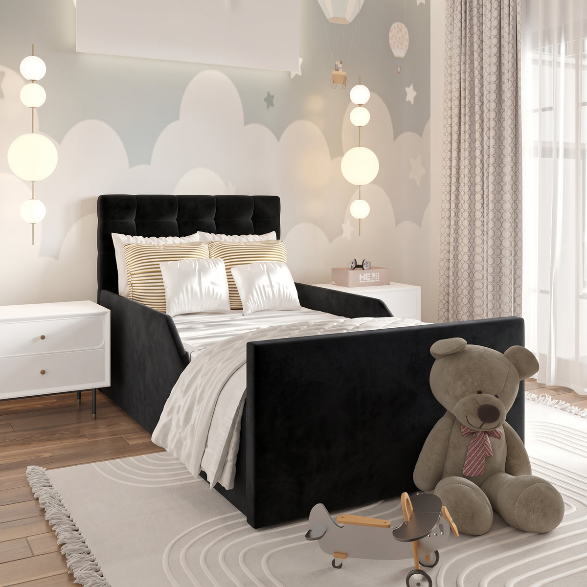 Plush Velvet Black