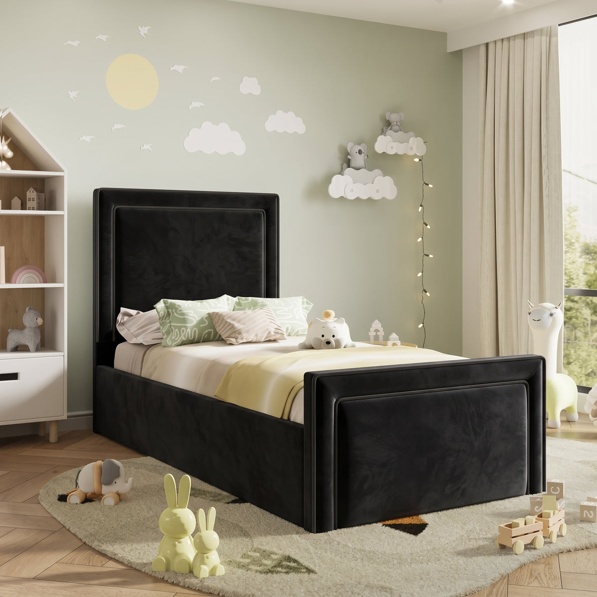 Plush Velvet Black