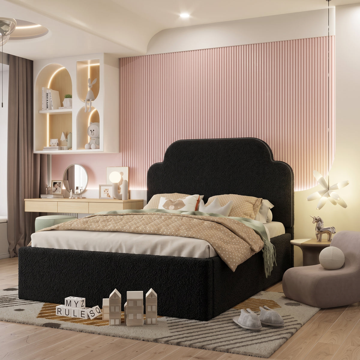 Plush Velvet Black