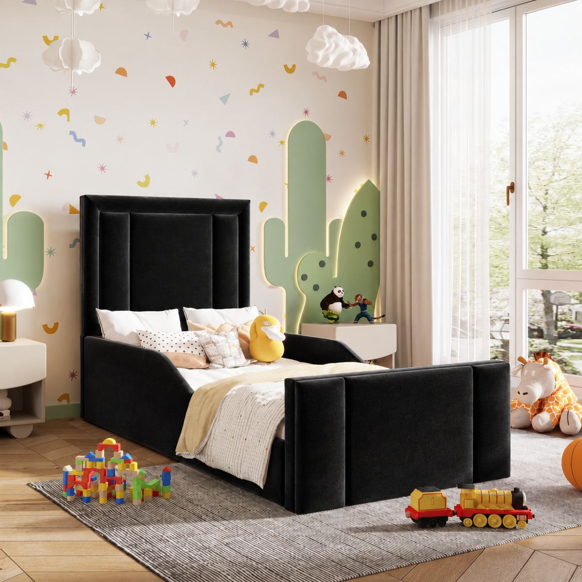Plush Velvet Black