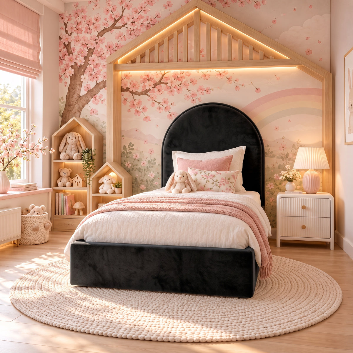 Plush Velvet Black