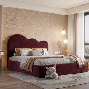Plush Velvet Burgundy