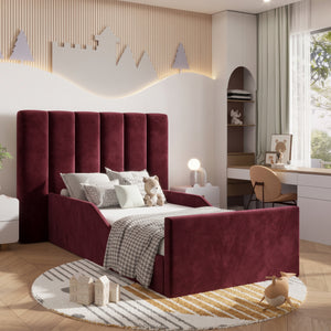 Plush Velvet Burgundy