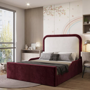 Plush Velvet Burgundy
