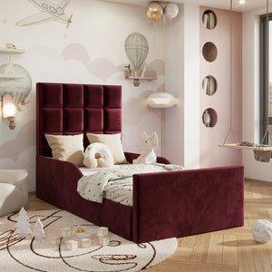 Plush Velvet Burgundy