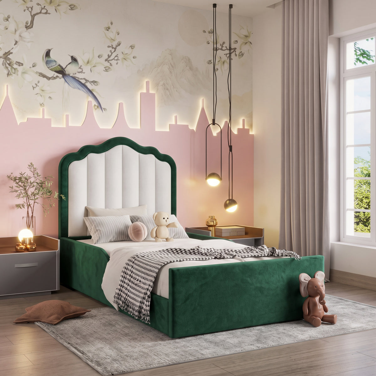 Plush Velvet Green