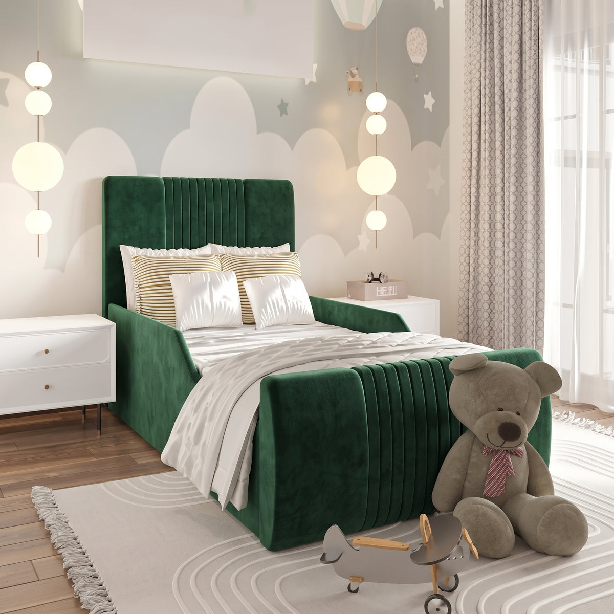 Plush Velvet Green
