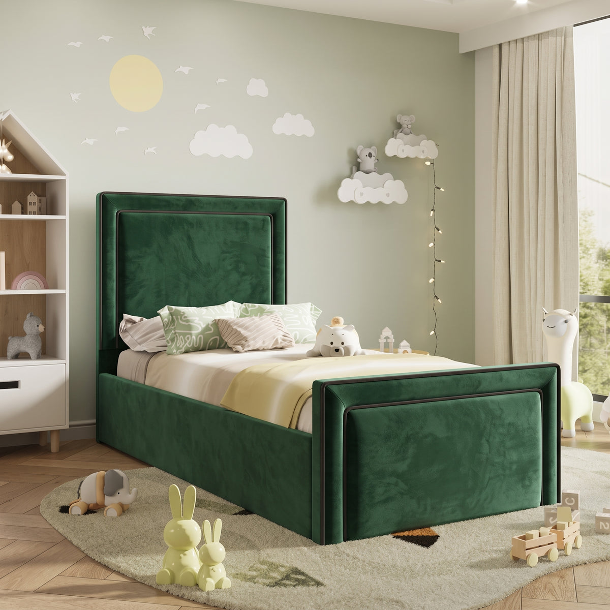 Plush Velvet Green